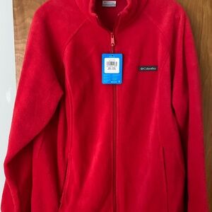 Columbia Kids Red Fleece Jacket